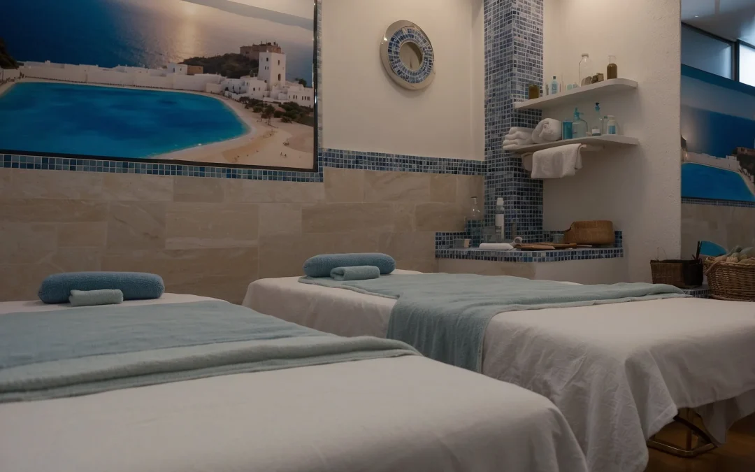 Cliente disfrutando de una sesión relajante de spa y masaje profesional en cabina de Masaje Milagroso Spa Tijuana